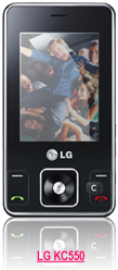 New LGKC550 5.0 Meg Pixel Camera phone