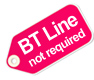 Line rental included so no BT line required